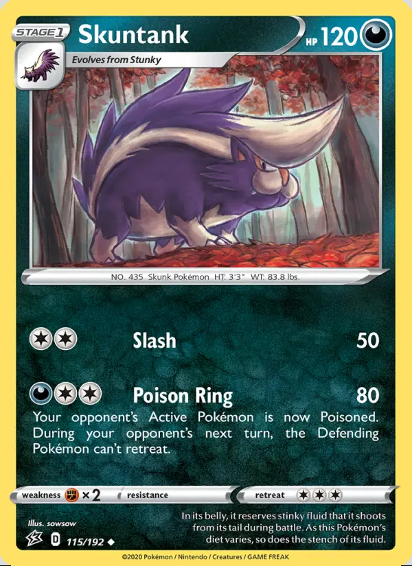Image of the card Skuntank