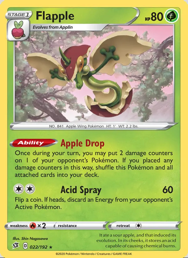 Image of the card Flapple