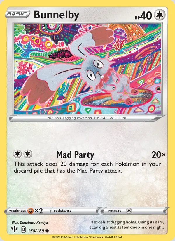 Image of the card Bunnelby