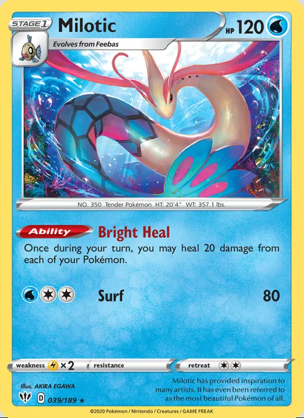 Image of the card Milotic