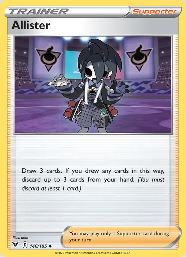 Image of the card Allister
