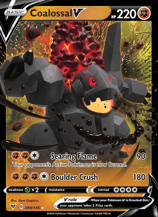Image of the card Coalossal V