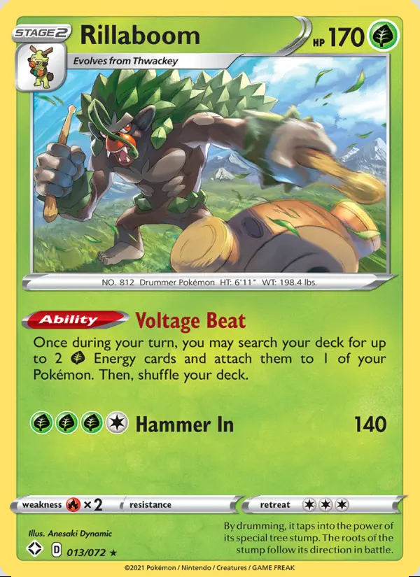 Image of the card Rillaboom