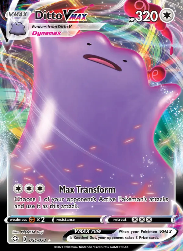 Image of the card Ditto VMAX