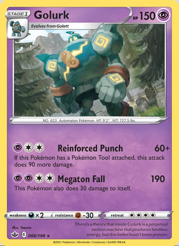Image of the card Golurk