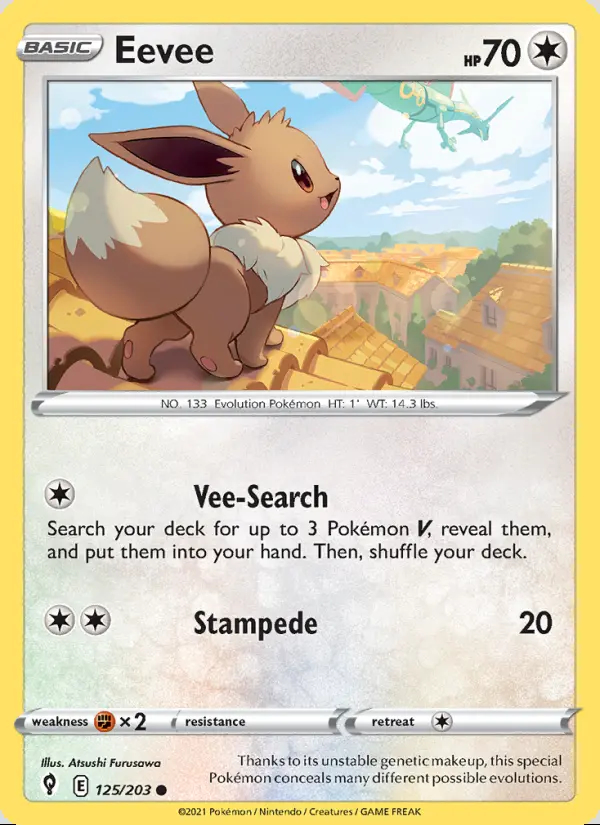 Image of the card Eevee