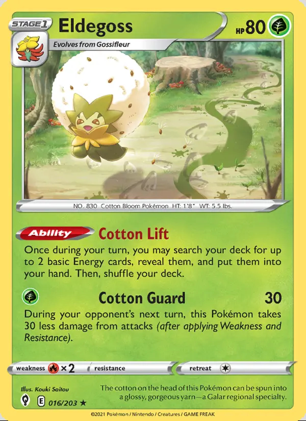 Image of the card Eldegoss