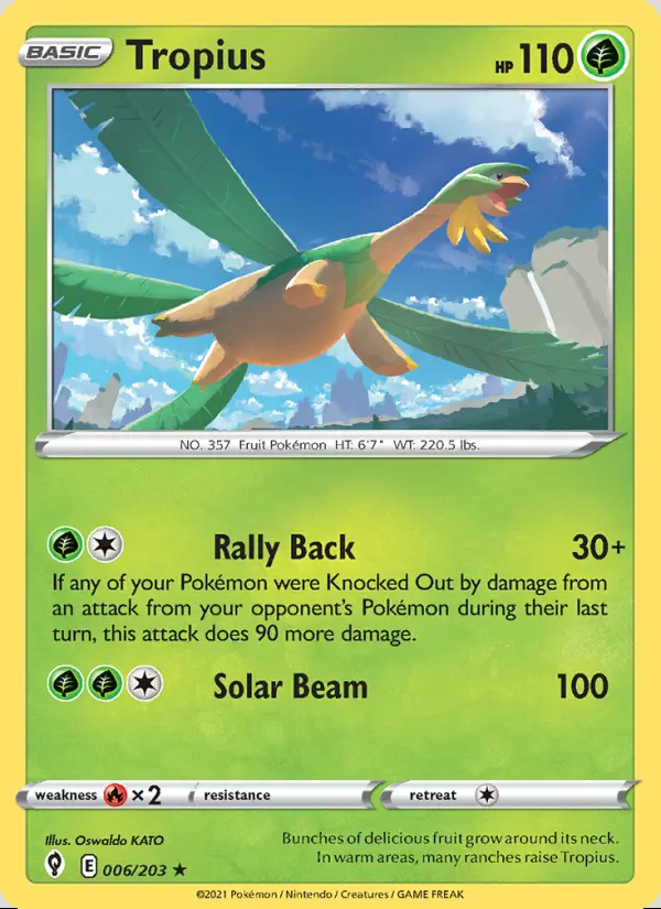 Image of the card Tropius