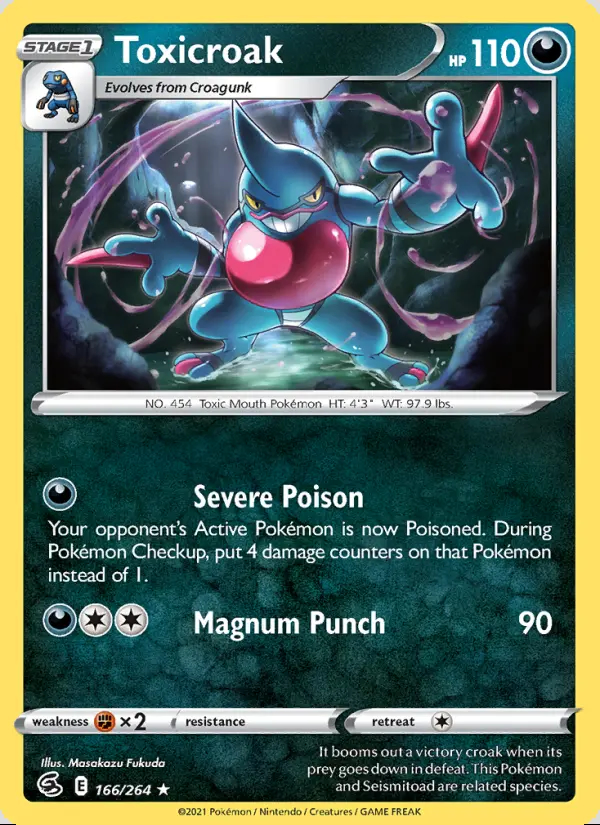 Image of the card Toxicroak