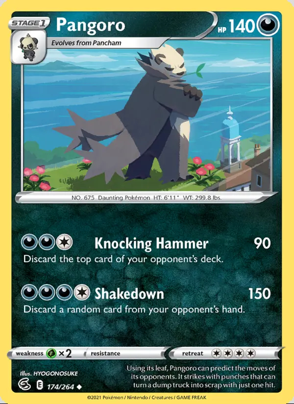 Image of the card Pangoro