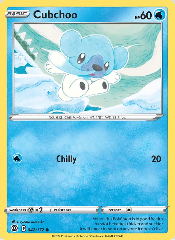 Image of the card Cubchoo