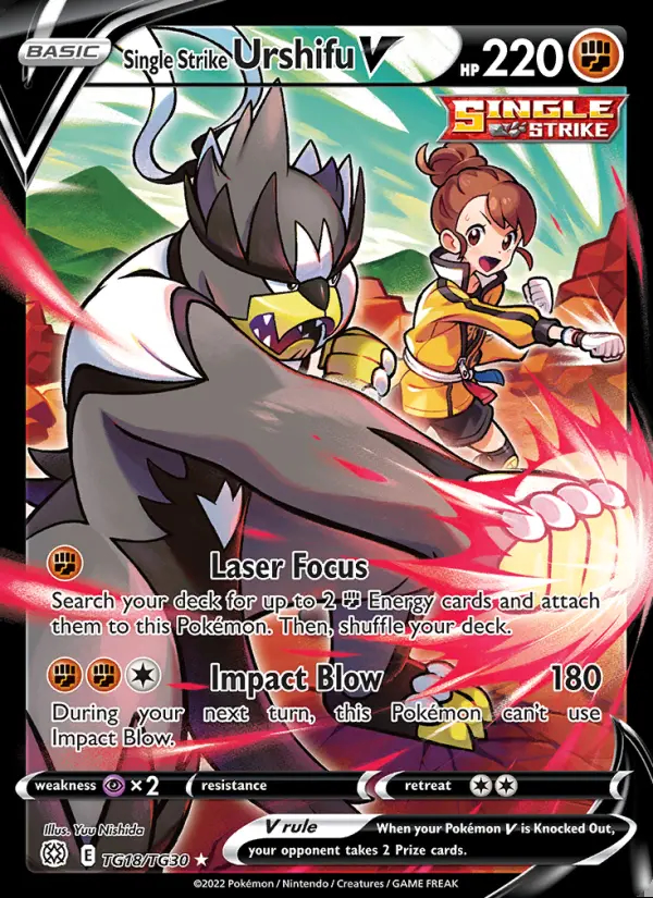 Image of the card Single Strike Urshifu V