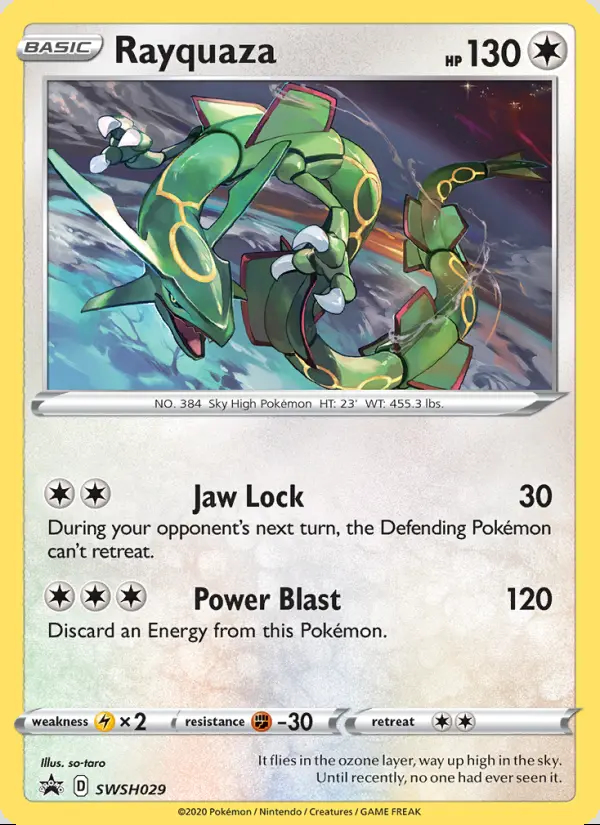 Image of the card Rayquaza