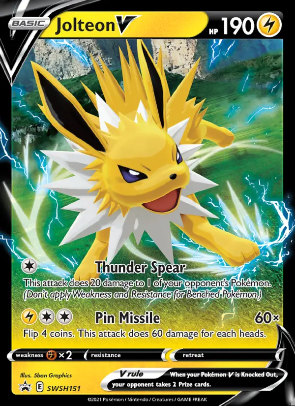Image of the card Jolteon V