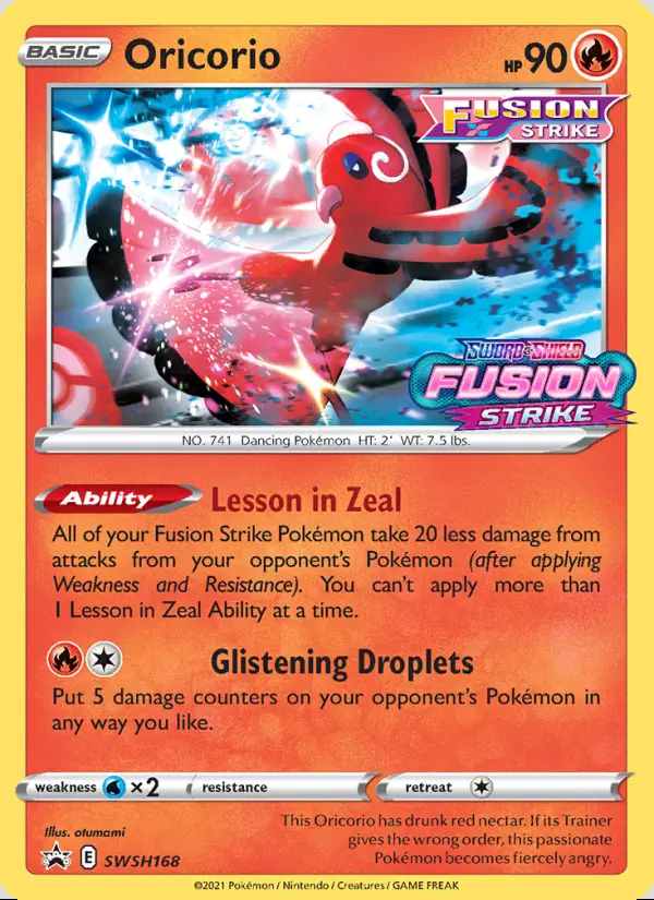 Image of the card Oricorio