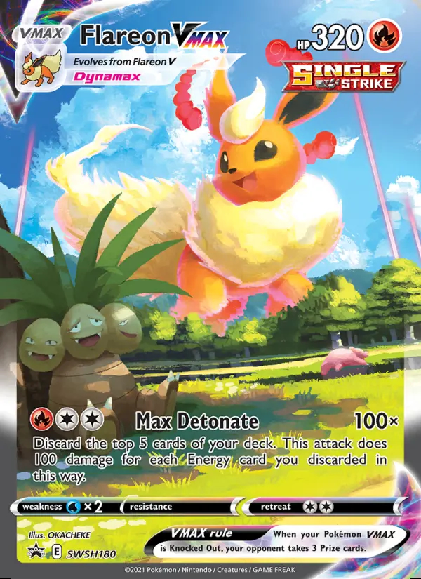 Image of the card Flareon VMAX