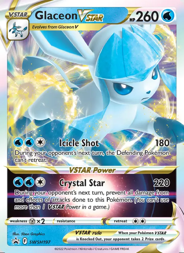 Image of the card Glaceon VSTAR