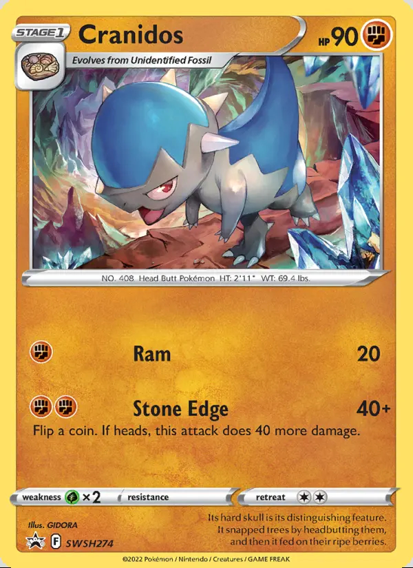 Image of the card Cranidos