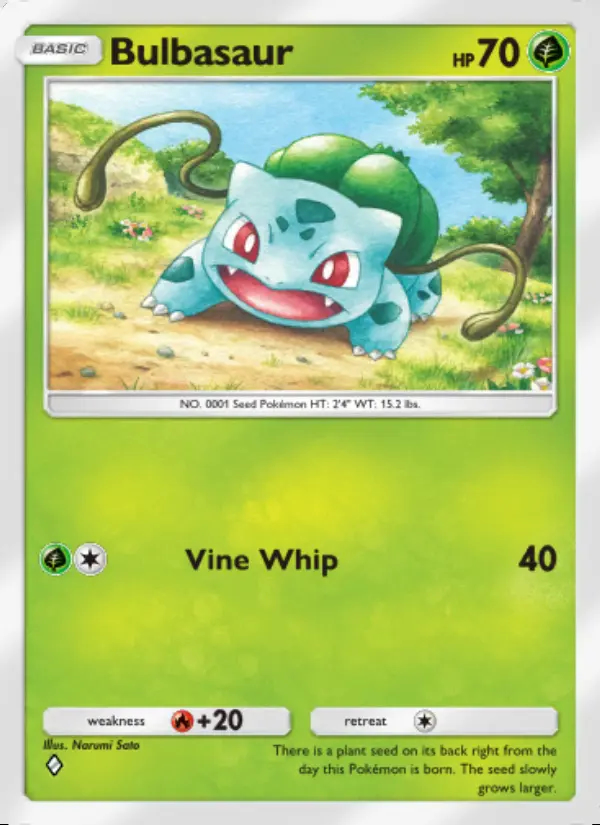 Image of the card Bulbasaur