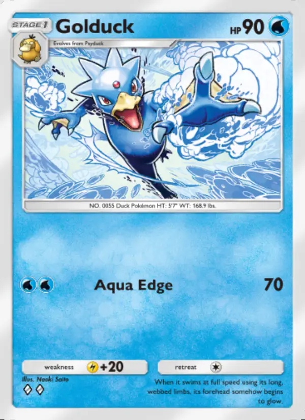 Image of the card Golduck