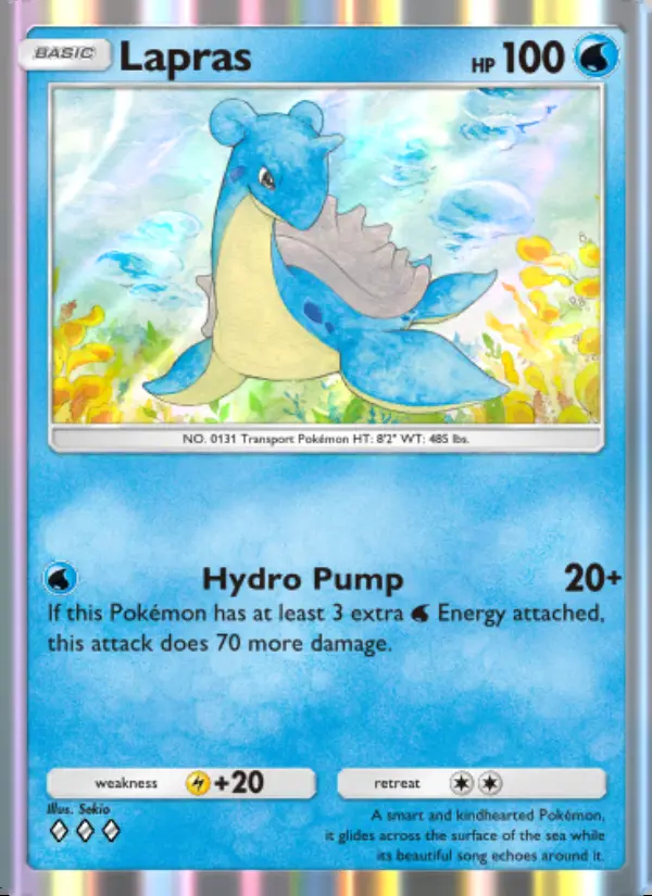 Image of the card Lapras