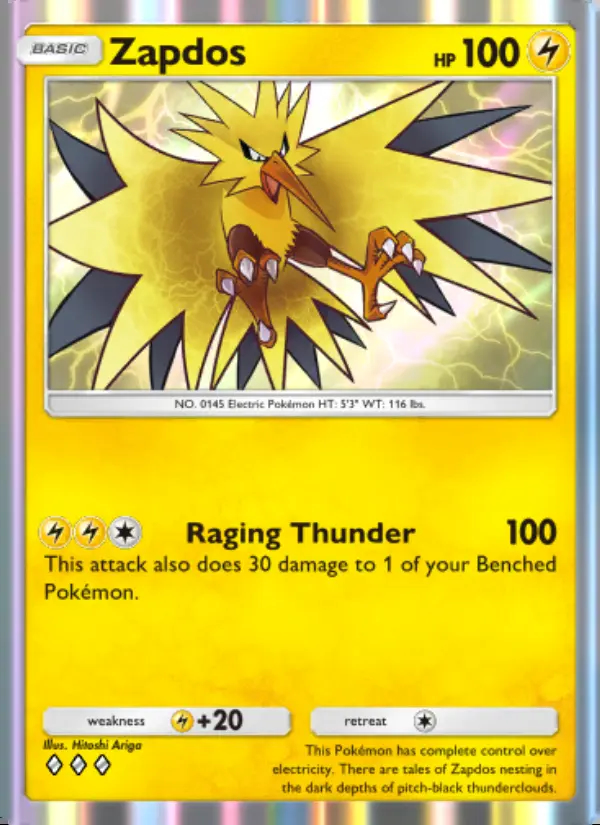 Image of the card Zapdos