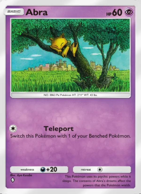 Image of the card Abra