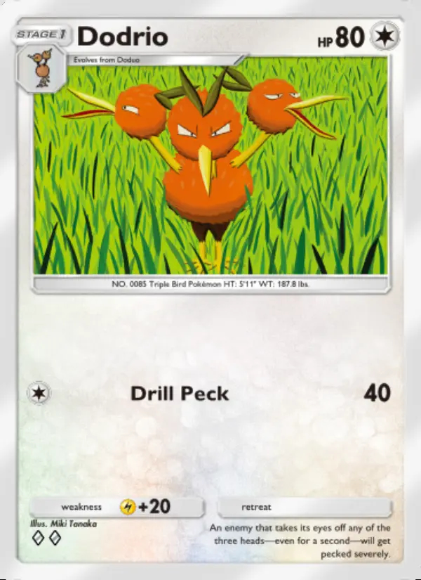Image of the card Dodrio