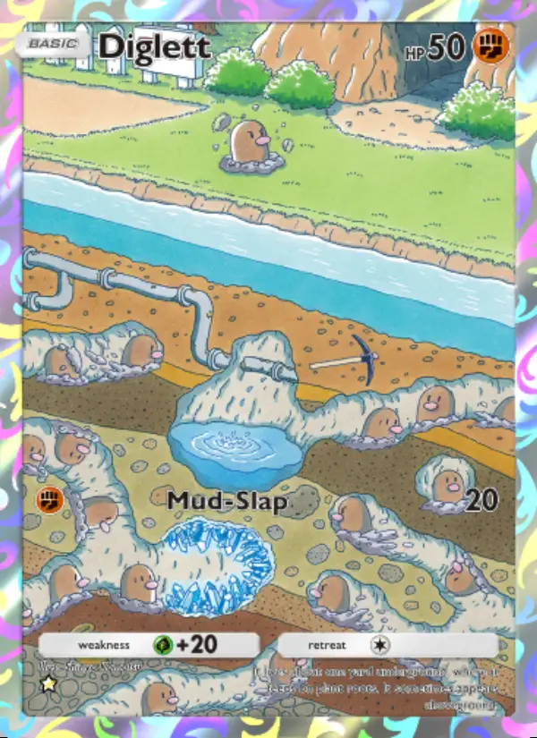Image of the card Diglett