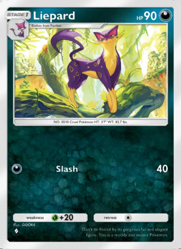 Image of the card Liepard