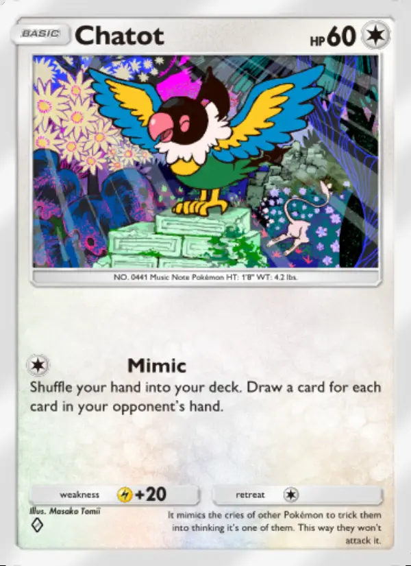 Image of the card Chatot