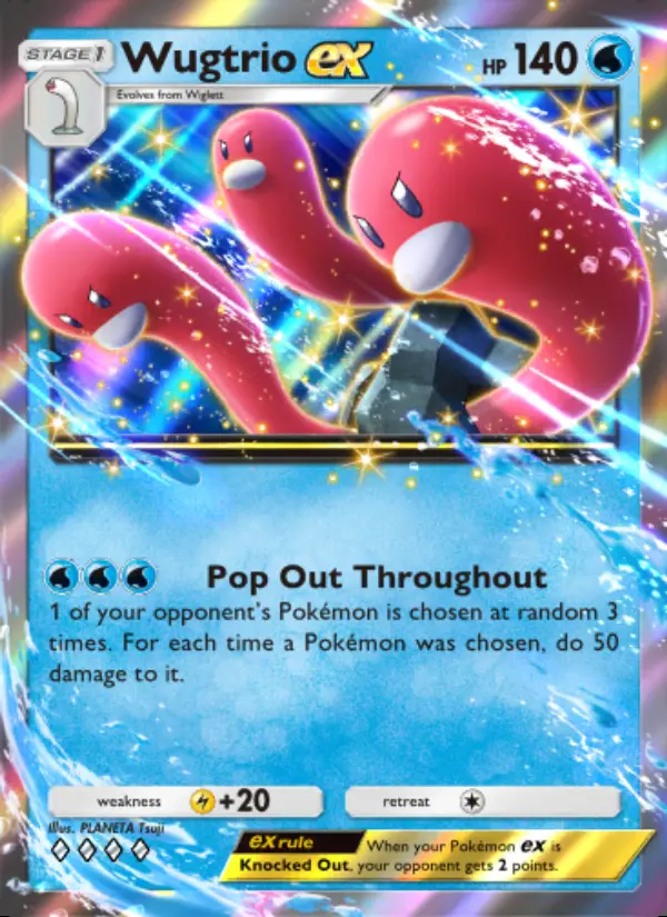 Image of the card Wugtrio ex