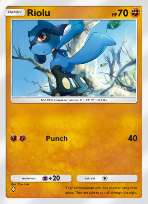 Image of the card Riolu