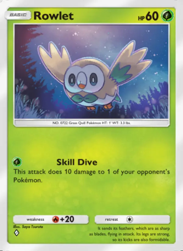 Image of the card Rowlet