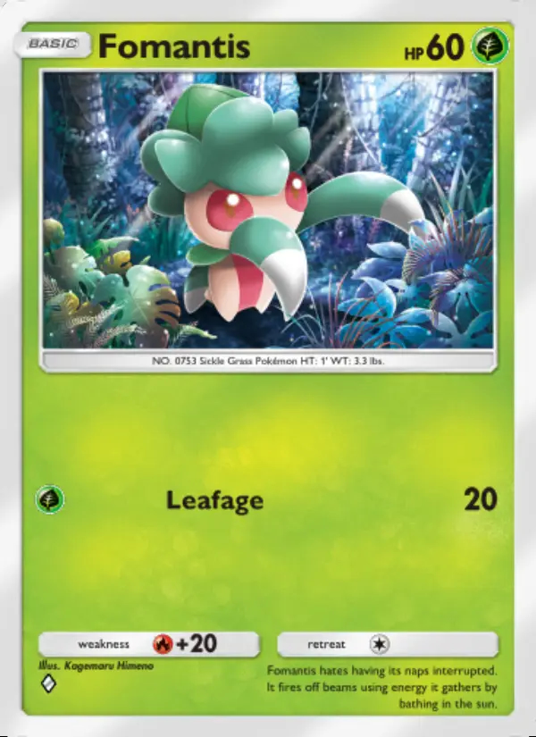 Image of the card Fomantis