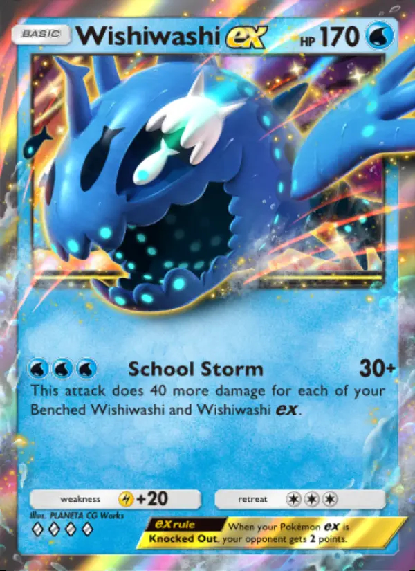 Image of the card Wishiwashi ex