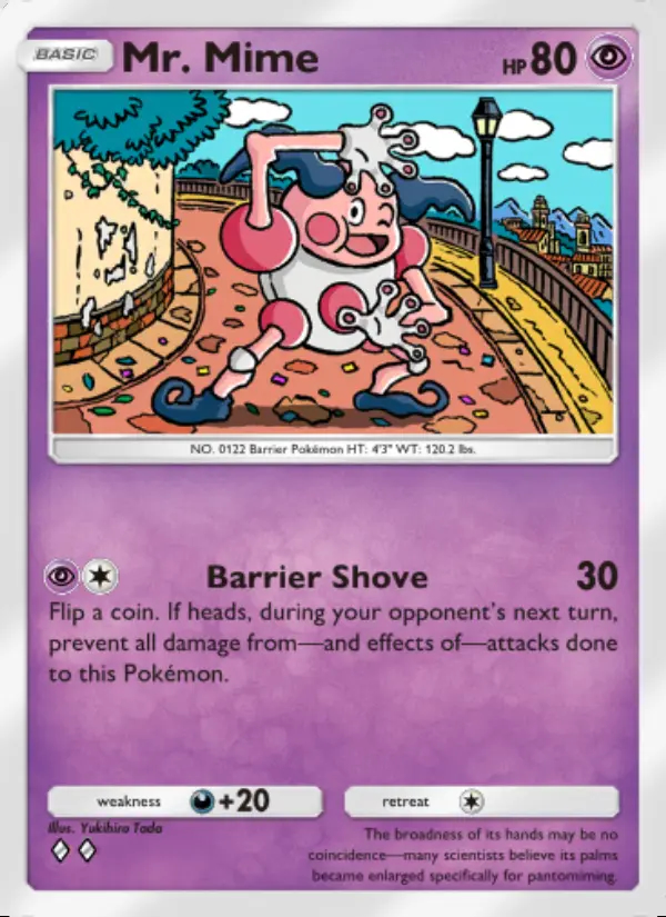 Image of the card Mr. Mime