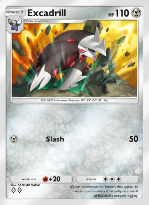 Image of the card Excadrill