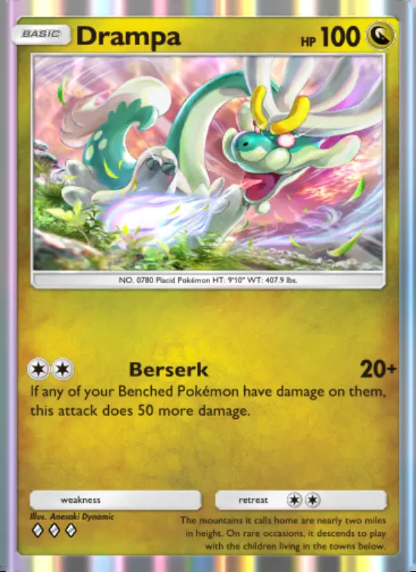 Image of the card Drampa