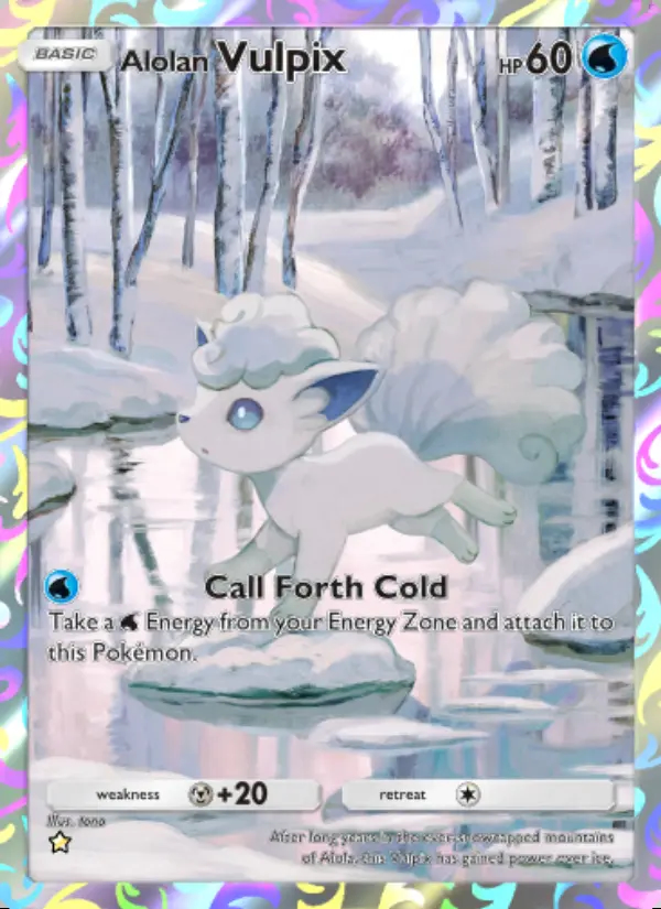 Image of the card Alolan Vulpix
