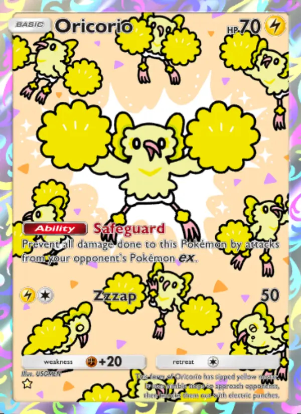 Image of the card Oricorio