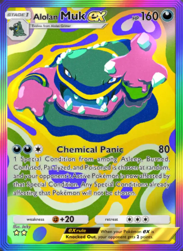 Image of the card Alolan Muk ex