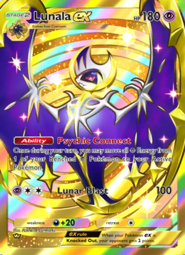 Image of the card Lunala ex