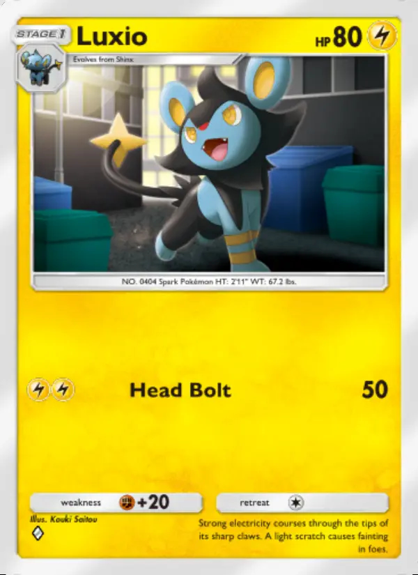 Image of the card Luxio