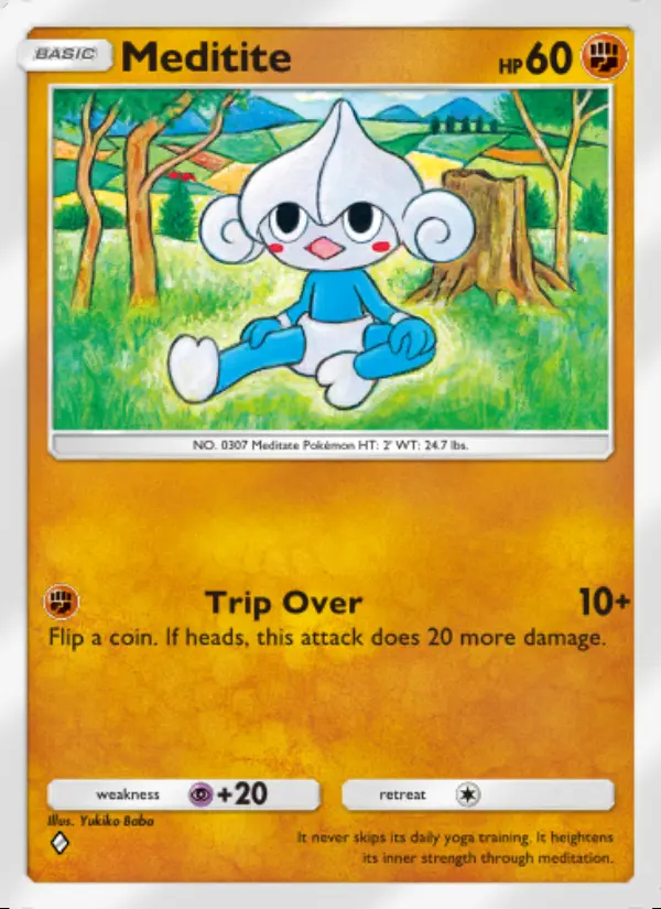 Image of the card Meditite