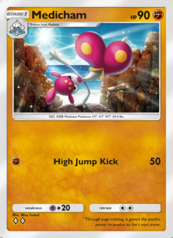 Image of the card Medicham