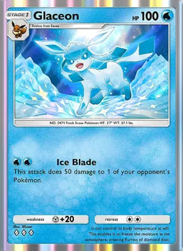 Image of the card Glaceon