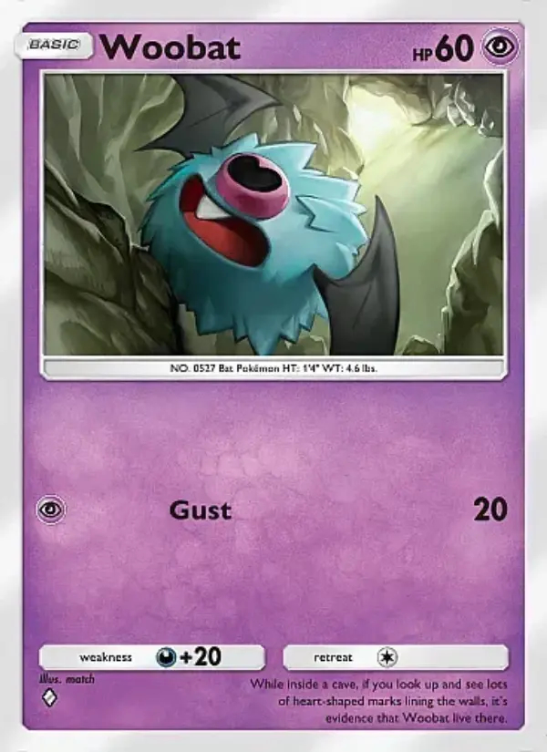 Image of the card Woobat