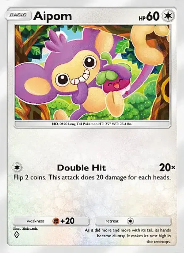 Image of the card Aipom