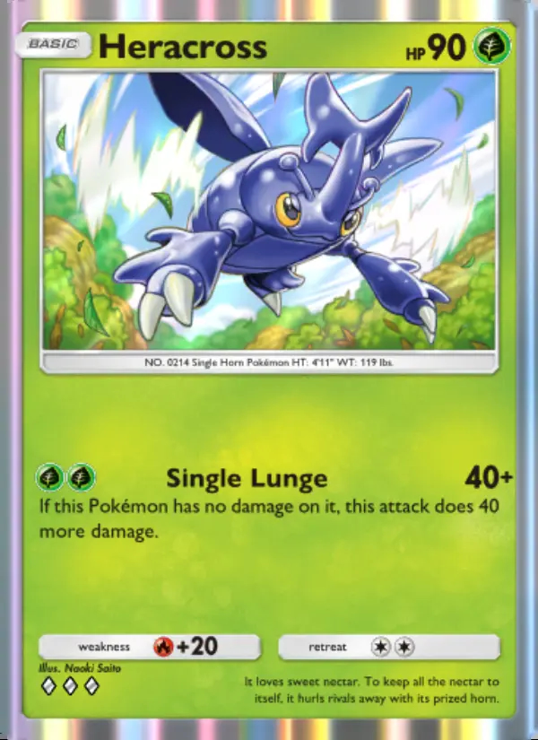 Image of the card Heracross